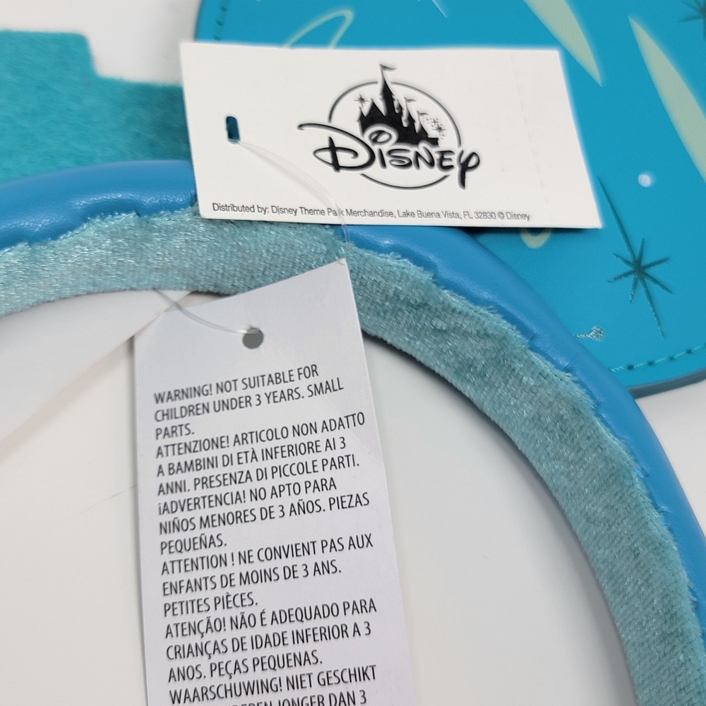 NWT Disney Parks Disneyland Retro Marquee Sign Blue Mickey Ears Headband 2023 - Picture 10 of 12